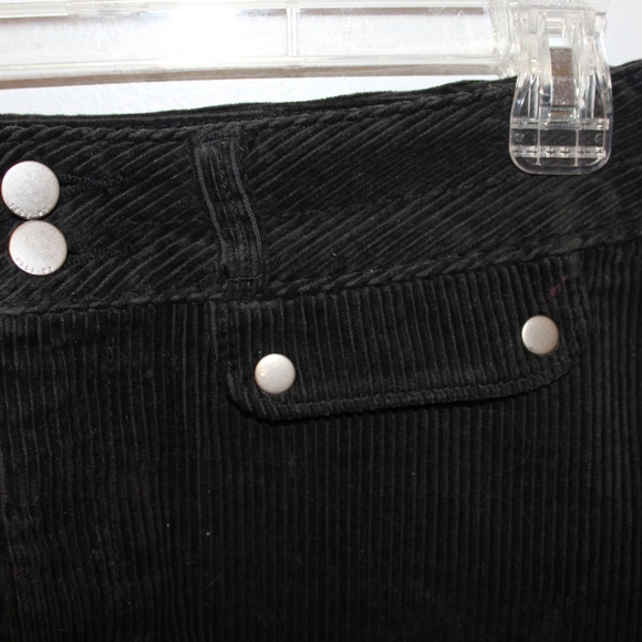 Black Corduroy Skirt - Picture 2 of 4